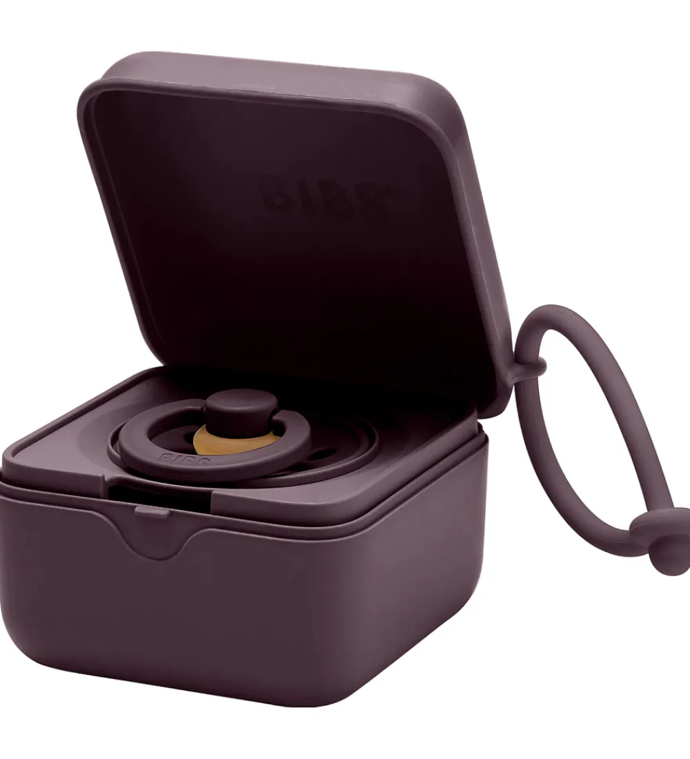 BIBS Bokse Og Kasser|Opbevaring*X Liberty Sutteboks - 7x7 cm - Plum