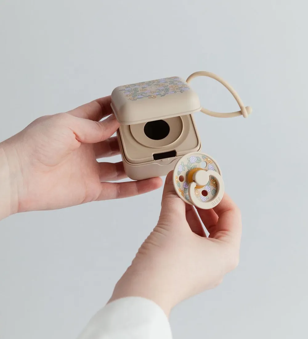 Bokse Og Kasser-BIBS X Liberty Sutteboks - 7x5 cm - Cream Vanilla