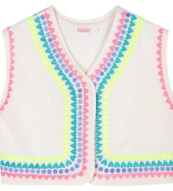 Veste-Billieblush Vest - Ivory m. Neon