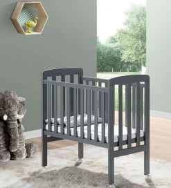 Senge-Bino Bedside Crib - By-My-Side - 90x46x88 cm - Grå