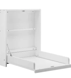 Pusleborde-Bino Puslebord - Væghængt - Træ - 76x58 cm - Hvid