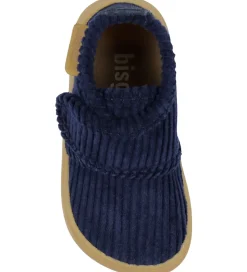 Bisgaard Hjemmesko*Hjemmesko - Barefoot - Navy Corduroy