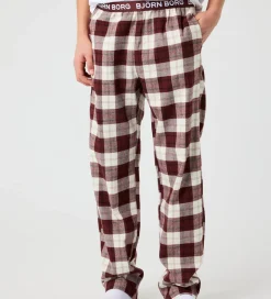 Nattøj-Björn Borg Pyjamas Bukser - Forest Tartan