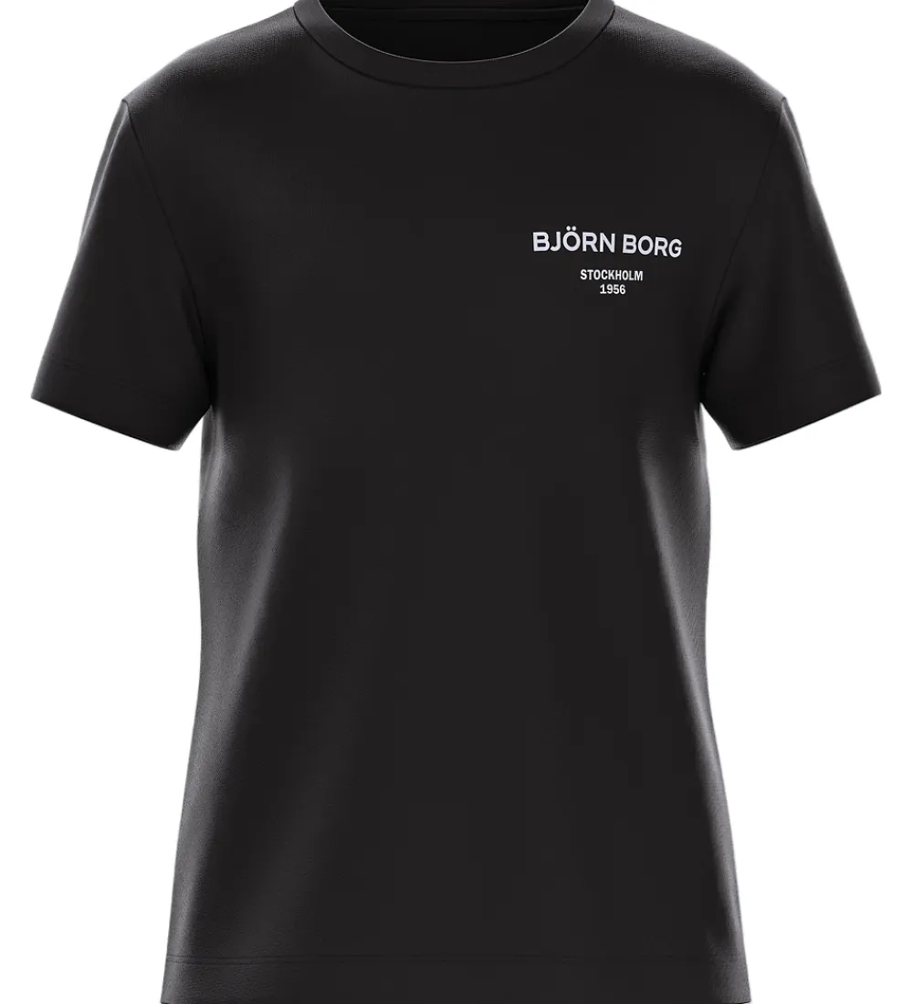 T-Shirts-Björn Borg T-shirt - Black Beauty