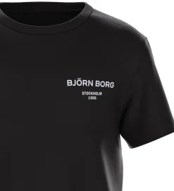 T-Shirts-Björn Borg T-shirt - Black Beauty