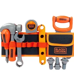 Legeværktøj-Black & Decker Legetøj - Værktøjsbælte - 11 Dele