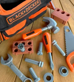 Legeværktøj-Black & Decker Legetøj - Værktøjskasse - 21 Dele