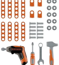 Smoby Rolleleg|Legeværktøj*Black & Decker Værktøjskasse - 36 dele