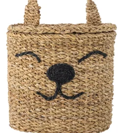 Kurve-Bloomingville Kurv m. Låg - 26x30 cm - Mikki - Søgræs - Natur