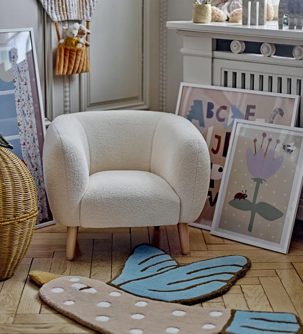 Bloomingville Stole*Loungestol - Cade - Hvid
