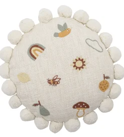 Pyntepuder-Bloomingville Pude - Ø40 cm - Agnes Pude - Natur