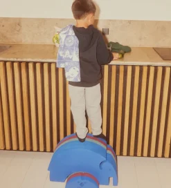 Tumledyr|Motorisk Legetøj-bObles Elefant - L 24 - 55x21x31 cm - Blue Gym