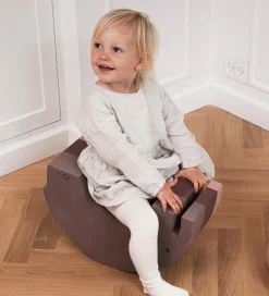 Tumledyr|Motorisk Legetøj-bObles Elefant - Stor - 55x21x31 cm - Sand Grey