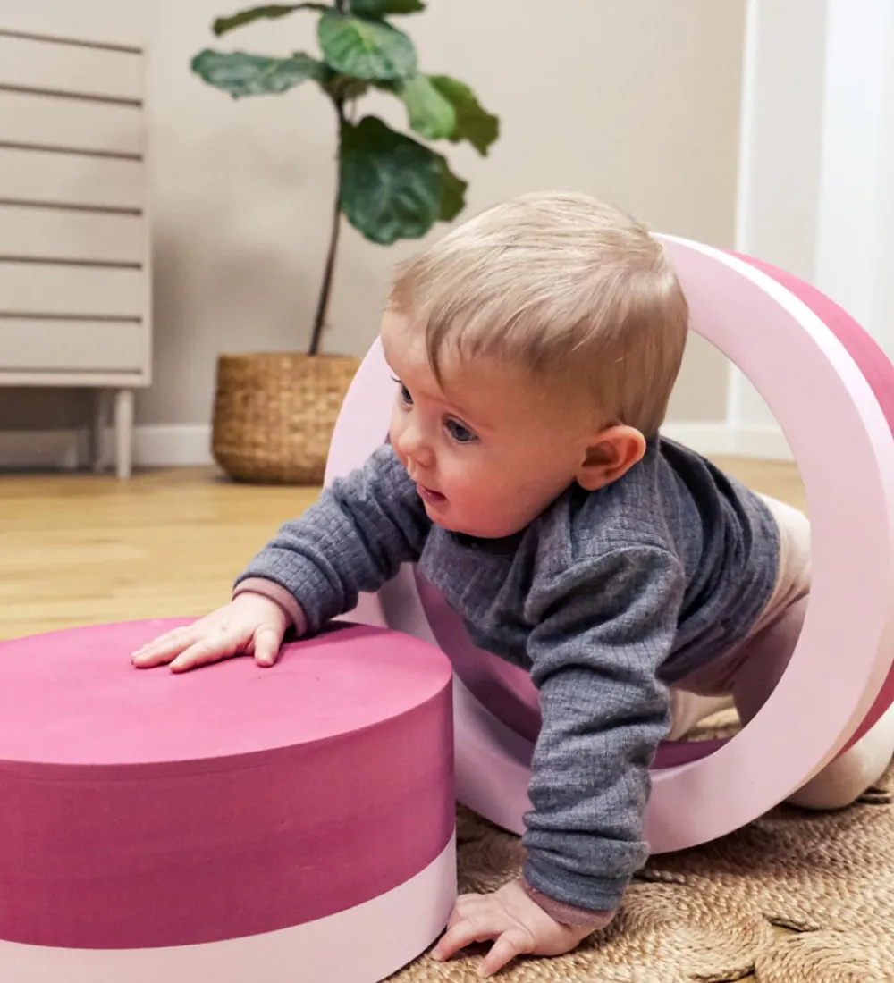 bObles Tumledyr|Motorisk Legetøj*Tube - Ø: 36 cm - Medium - Blå