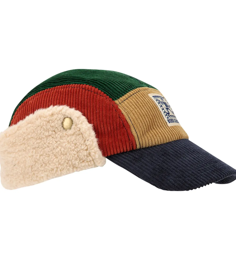 Kasketter-Bobo Choses Kasket - Fløjl - Mr Pencil - Multicolor