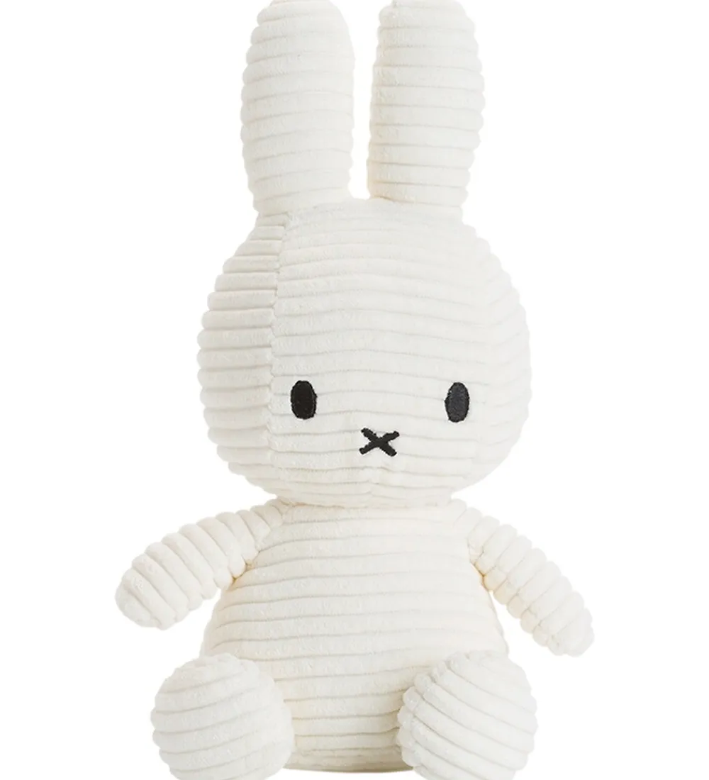 Bamser-Bon Ton Toys Bamse - 23 cm - Miffy ECO Corduroy - Offwhite