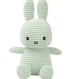 Bamser-Bon Ton Toys Bamse - 23 cm - Miffy ECO Corduroy - Soft Jade