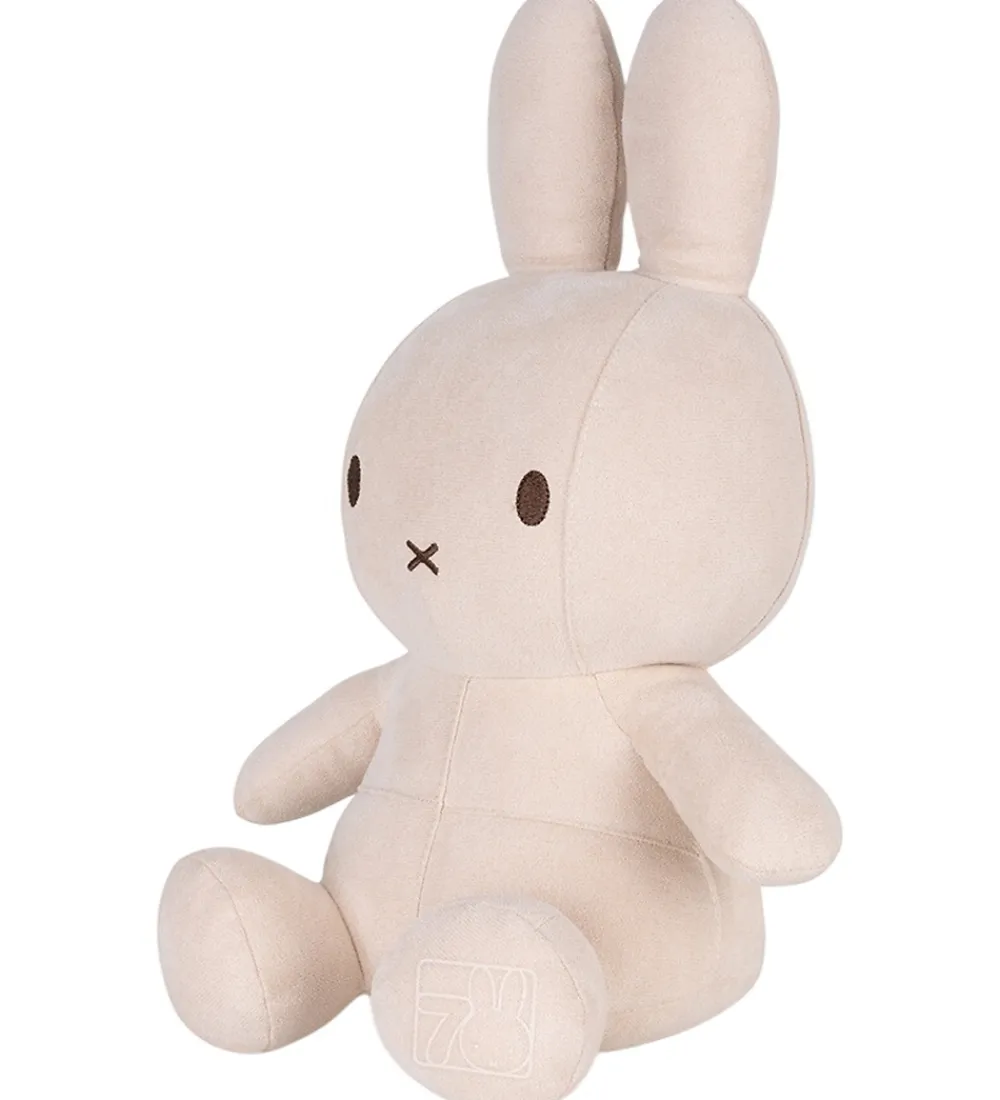 Bamser-Bon Ton Toys Bamse - 35 cm - Ltd. Edition Miffy Faux Suede - Bei