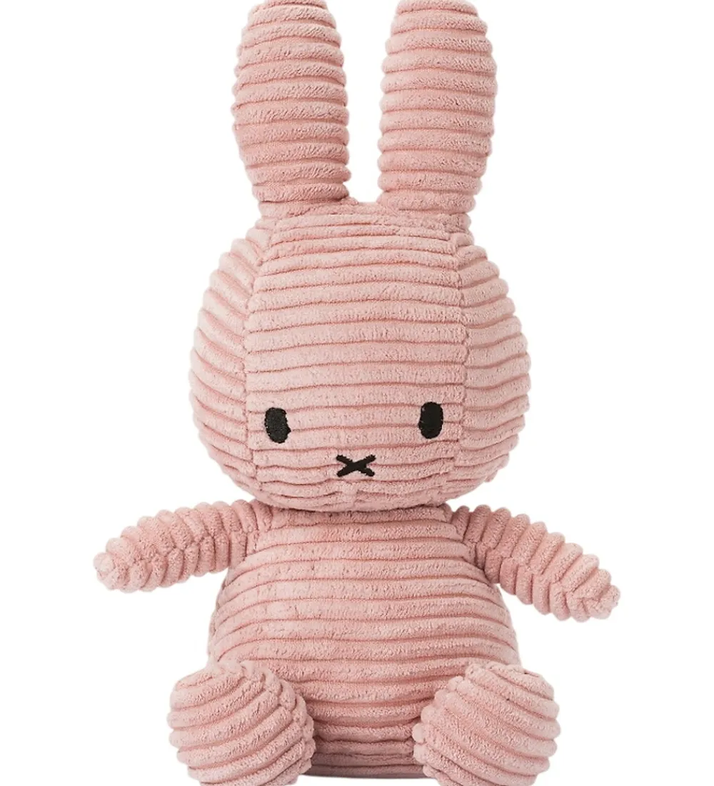 Bon Ton Toys Bamser*Bamse - 23 cm - Miffy ECO Corduroy - Pink