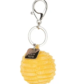 Nøgleringe-Bon Ton Toys Nøglering - 4,5 cm - Smiley Keychain ECO Corduroy -