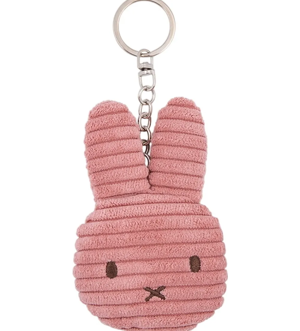 Bon Ton Toys Nøgleringe*Nøglering - 10 cm - Miffy Flat ECO Corduroy - Dusty