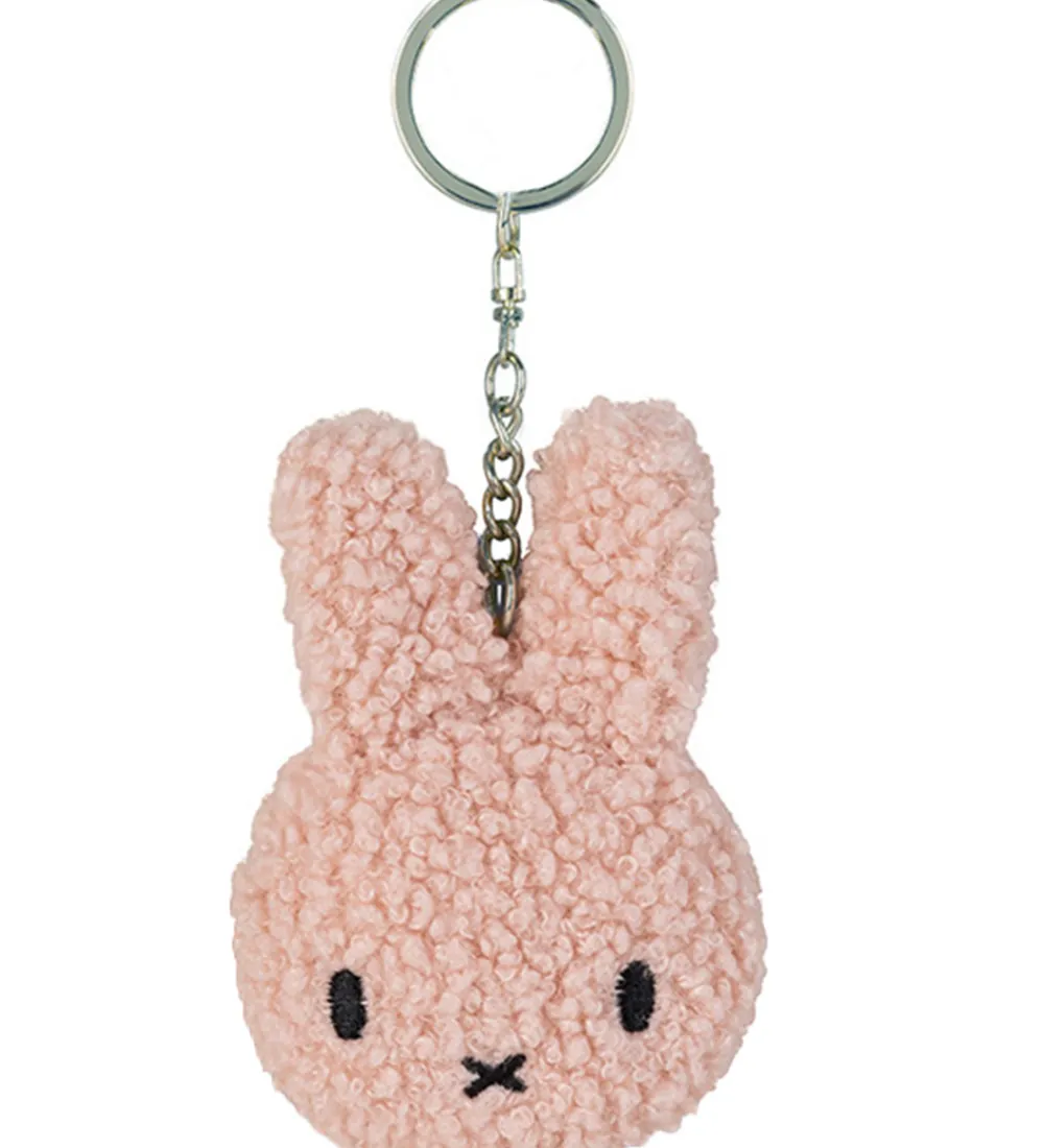 Nøgleringe-Bon Ton Toys Nøglering - 10 cm - Miffy Tiny Teddy - Pink