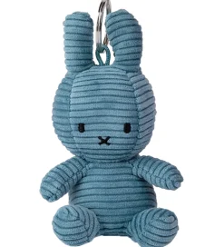 Bon Ton Toys Nøgleringe*Nøglering - 12 cm - Miffy ECO Corduroy - Aviator Bl