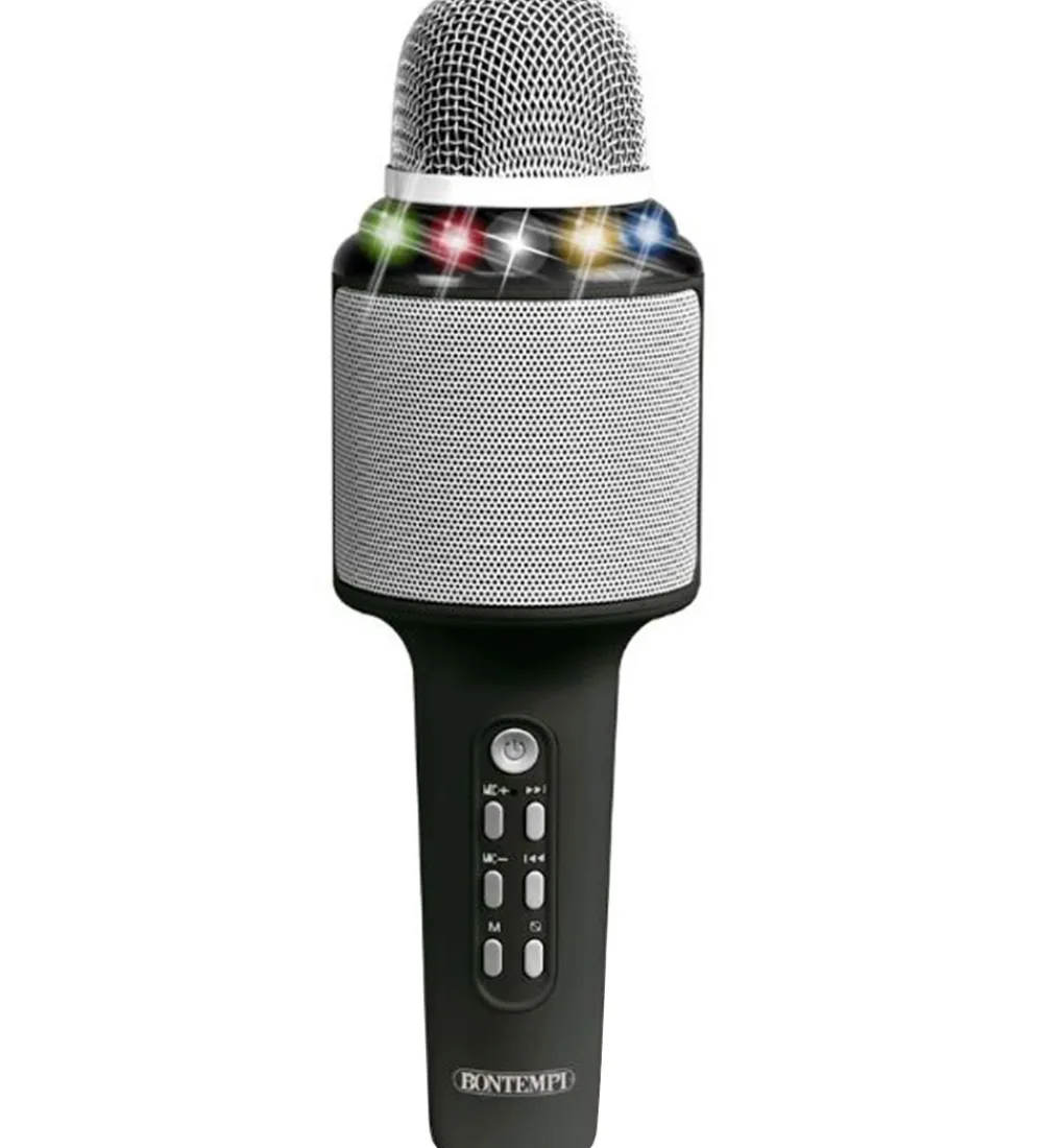 Bontempi Musikinstrumenter*Mikrofon m. Lys - Trådløs - Karaoke