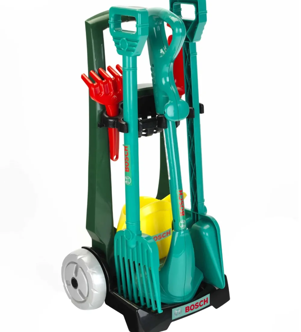 Bosch Mini Legeværktøj*Havevogn - 57x18 - Legetøj - Grøn