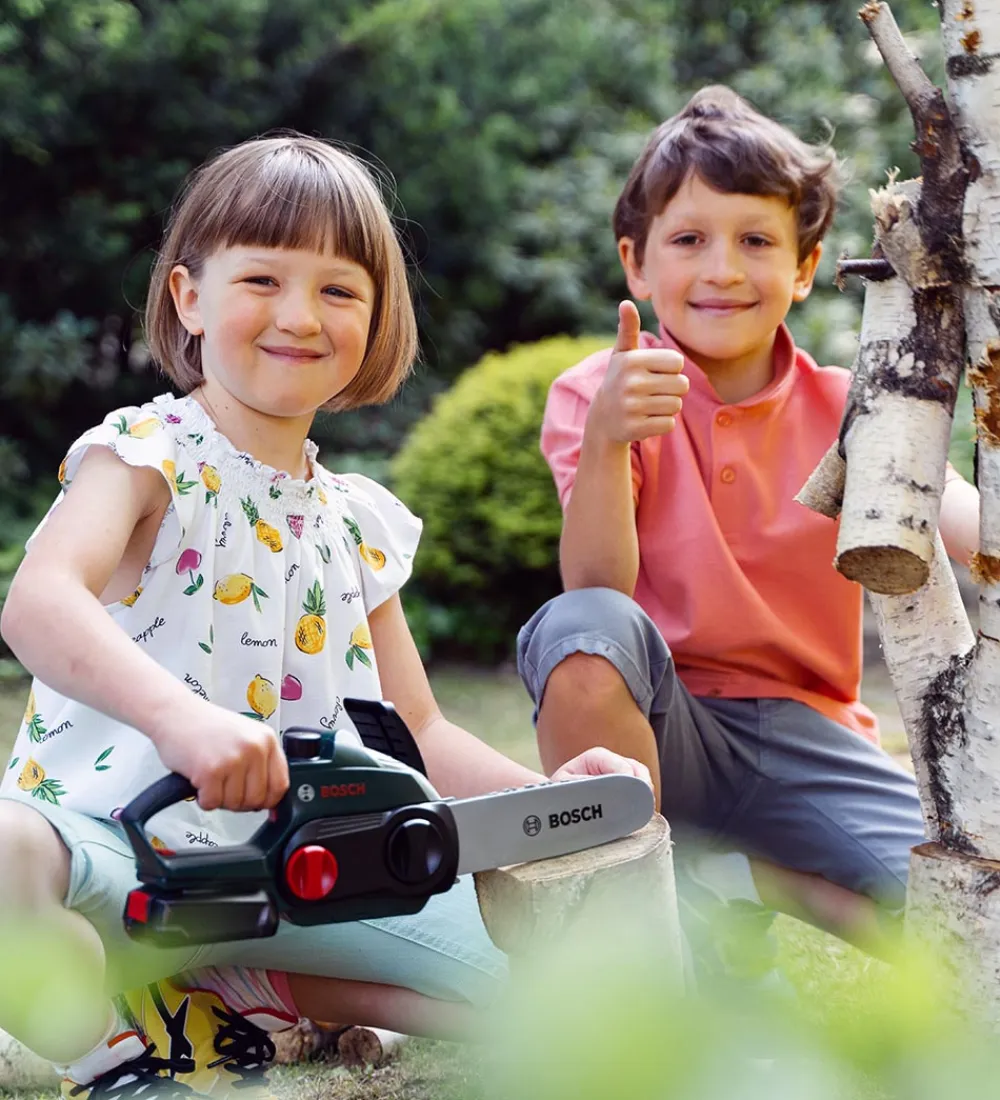 Bosch Mini Legeværktøj*Kædesav m. Lys/Lyd - Legetøj - Grøn