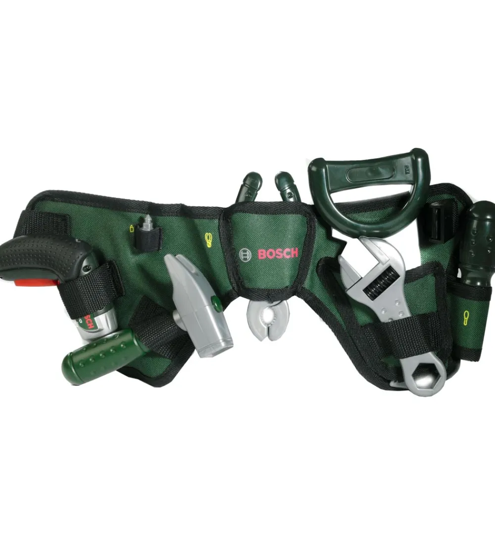 Bosch Mini Legeværktøj*Værktøjsbælte - Legetøj - Mørkegrøn