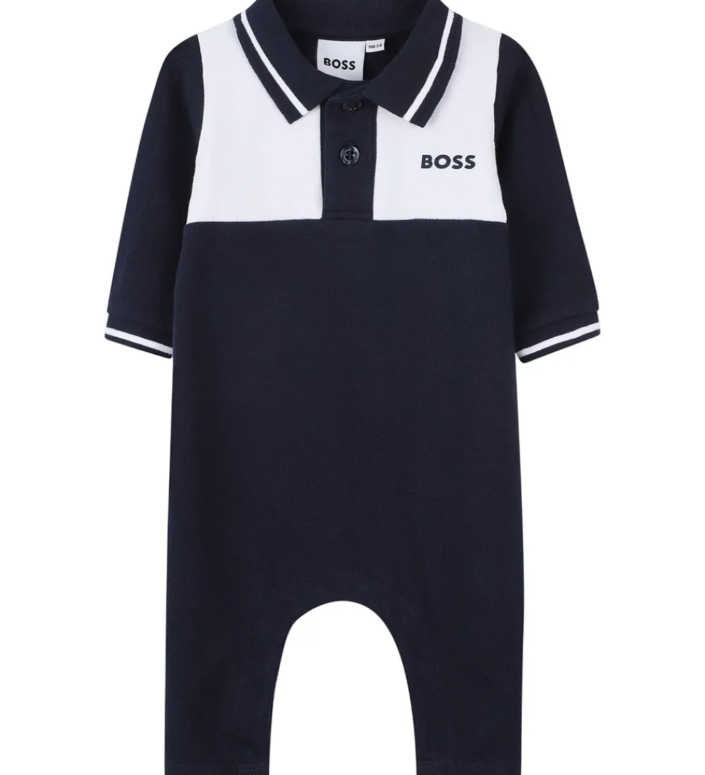 Heldragter-BOSS Heldragt - Navy/Hvid