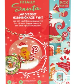 Julepynt-BOX CANDIY Kreasæt - Lav Dit Eget Pynt - Totally Santa