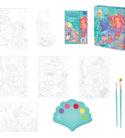 BOX CANDIY Maling*Kreasæt - Vandfarvekunstsæt - Totally Mermaids