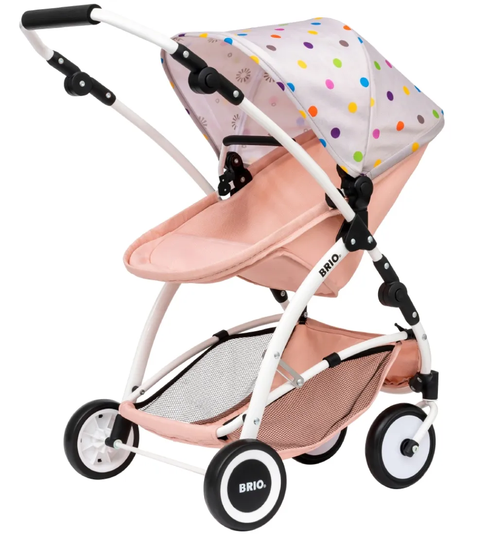 Brio-BRIO Dukkevogn - Flex - Rosa/Hvid 24906000