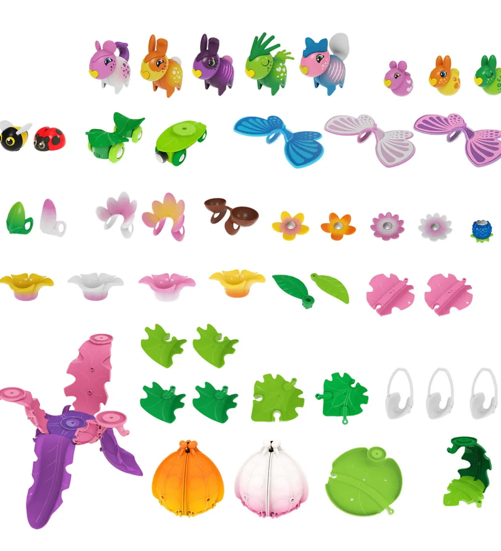 BRIO Figurer|Brio*Flora Blomsterby m. Figurer - 47 Dele