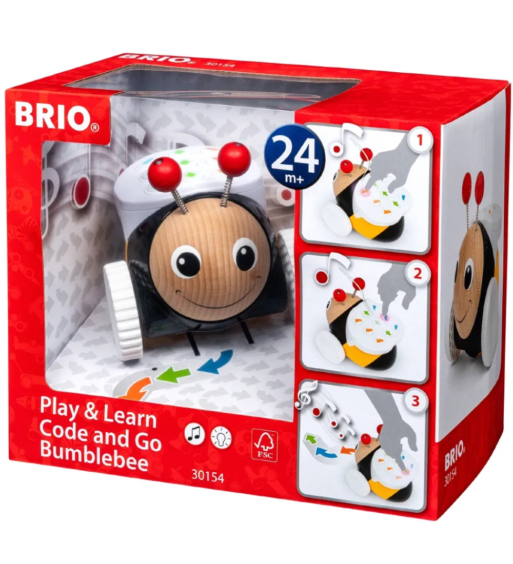 Brio-BRIO Kodelegetøj - Code & Go - Bumblebee 30154