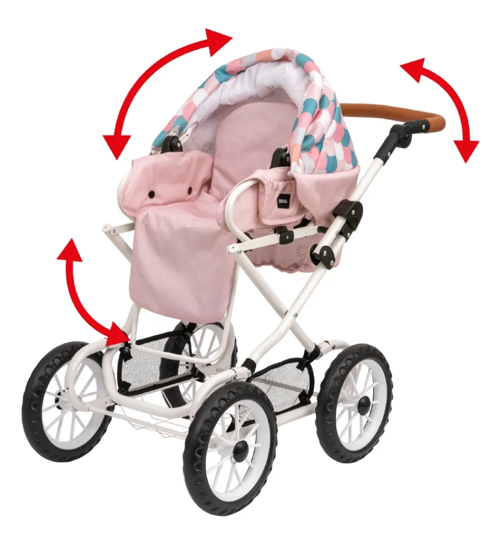 BRIO Brio*Kombi-Dukkevogn - Dråbemønster 24891375