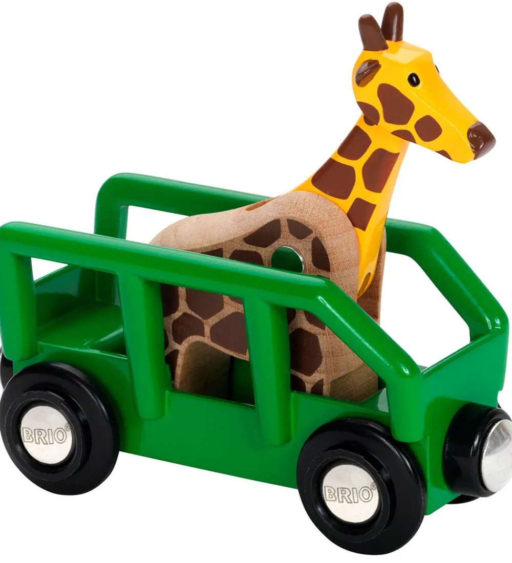 Brio-BRIO Legetøj - Giraf og Vogn - 33724