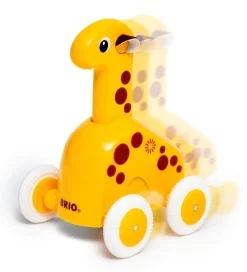 Brio-BRIO Skubbelegetøj - Giraf - Gul 30229