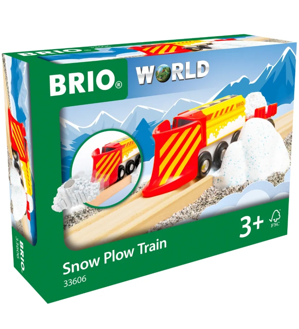Brio-BRIO Tog Med Sneplov - 5 dele 33606