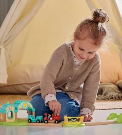 BRIO Brio*Togstation m. Mickey Mouse - 4 Dele - Lydoptager 32270