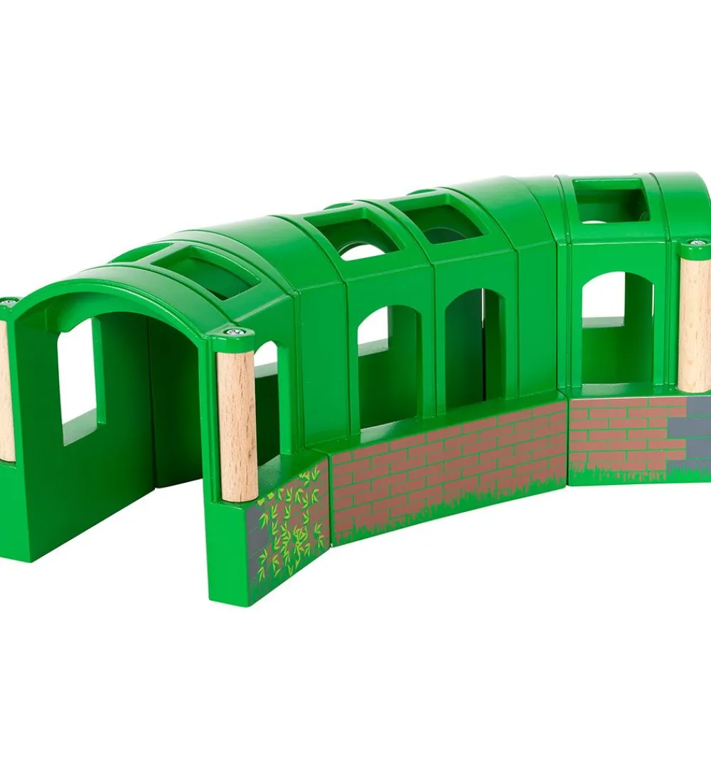 Brio-BRIO World Fleksibel Tunnel - Grøn 33709