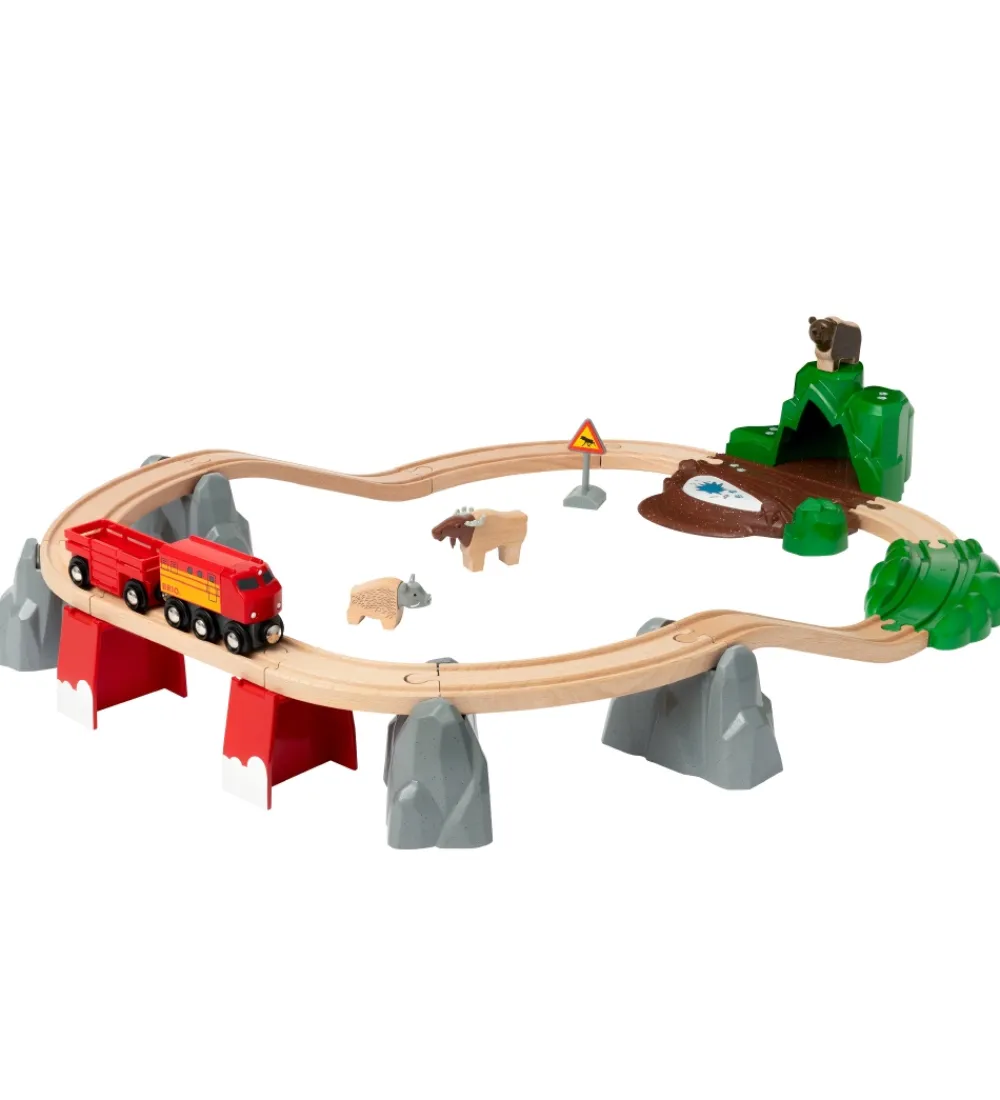 Brio-BRIO World Togbanesæt - Nordic Animal Set - 26 Dele 33988