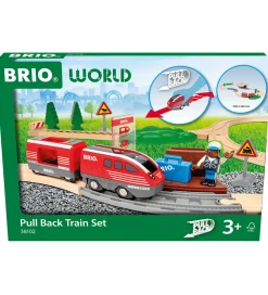 BRIO Brio|Biler, Tog Og Køretøjer*World Togsæt - Træk & Slip - 28 Dele