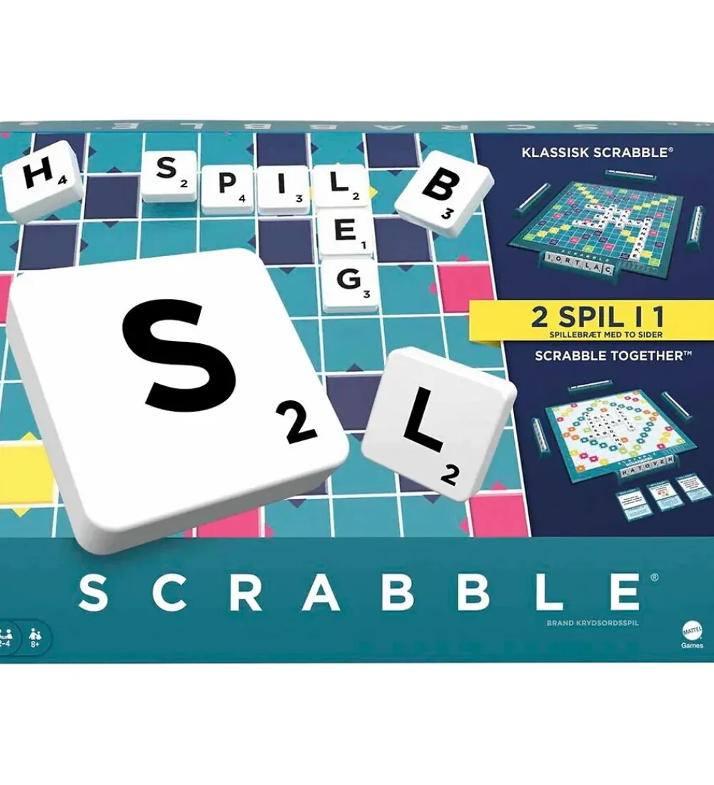 UNO Spil*Brætspil - Scrabble ORIGINAL