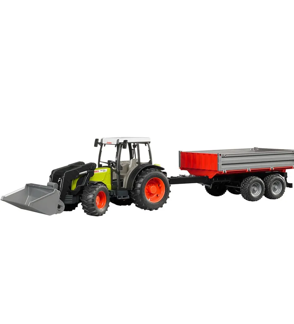 Traktorer-Bruder Traktor - Claas Nectis 267 F m. Frontlæsser - 02112