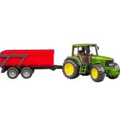 Traktorer-Bruder Traktor - John Deere 6920 m. Trailer - 02057
