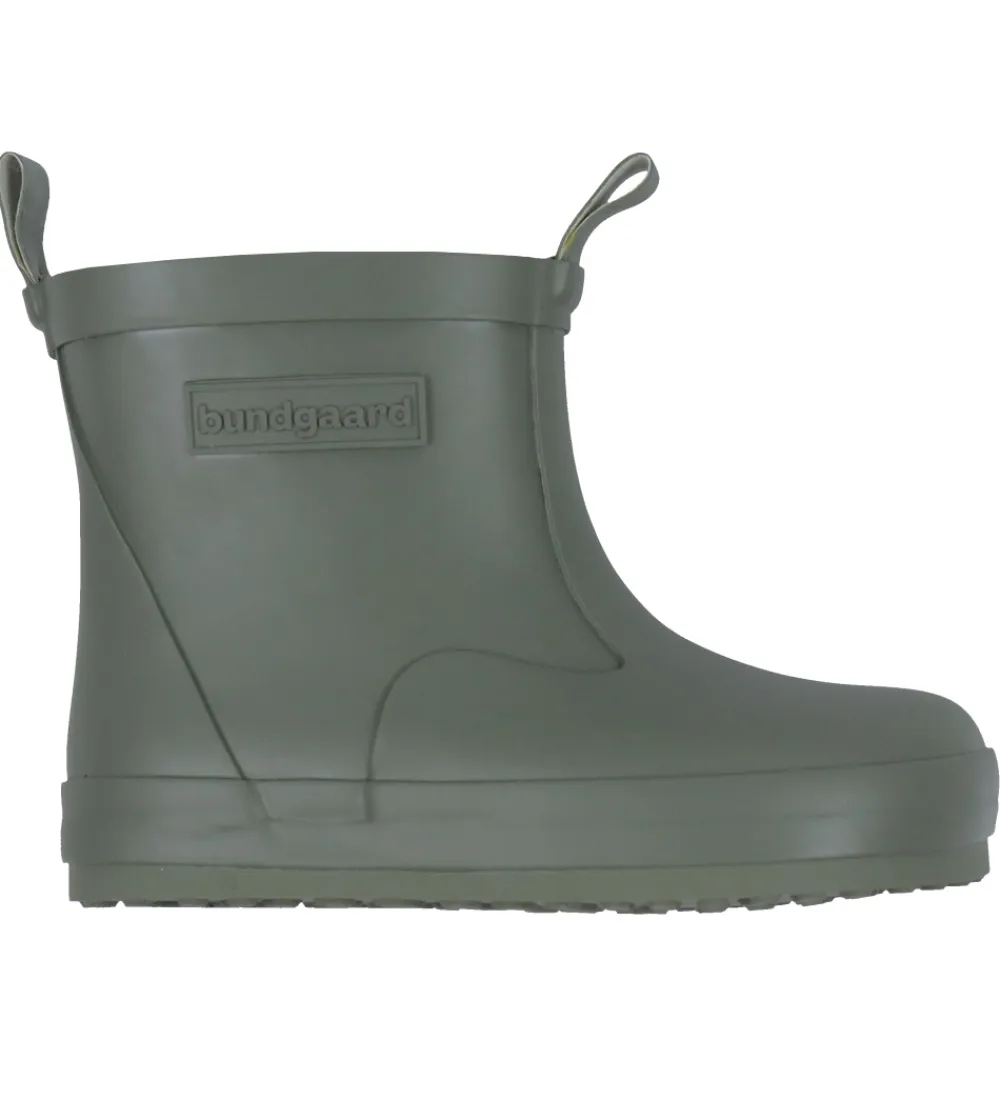 Gummistøvler-Bundgaard Gummistøvler m. For - Wide Fit - Rain - Army