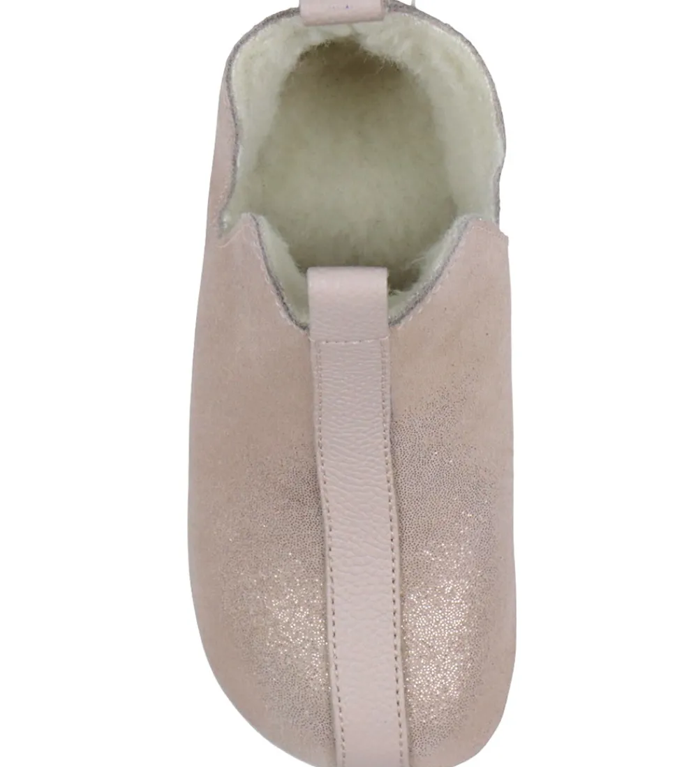 Hjemmesko-Bundgaard Hjemmesko - Wide Fit - Toto Glitter - Rose